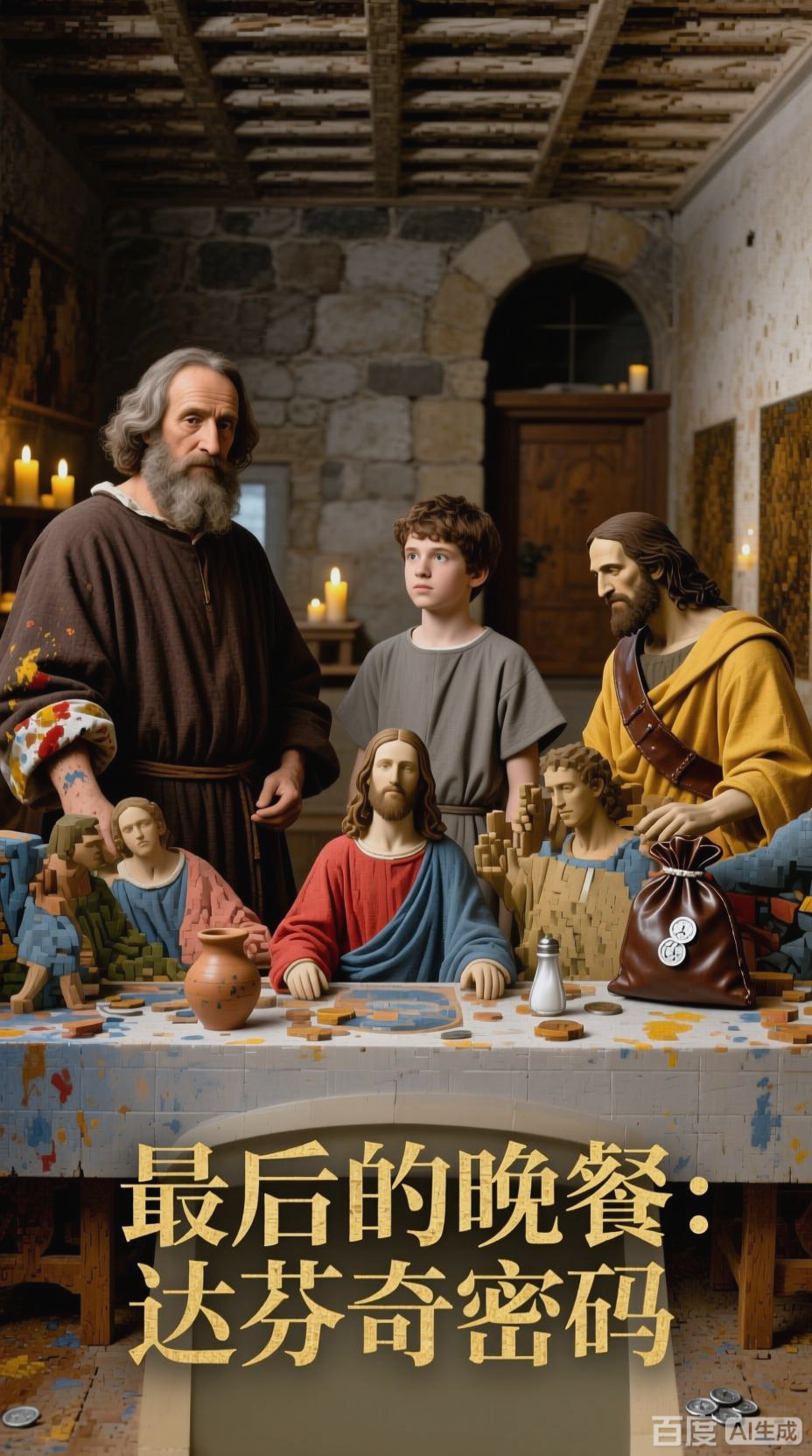 《最后的晚餐》艺术细节全解析
