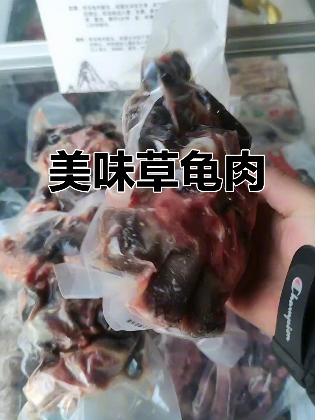 中华草龟肉,营养丰富口感好,红烧清炖皆宜