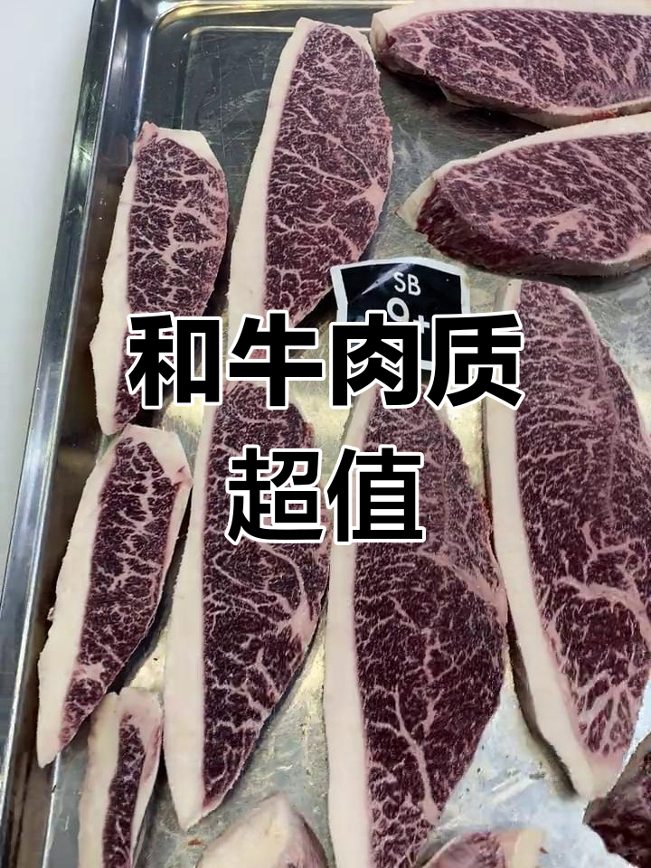澳洲M9+和牛,口感绝佳,价格亲民!