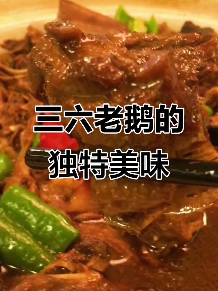 扬州老字号三六老鹅:盐水鹅、红烧鹅一应俱全,味道超赞