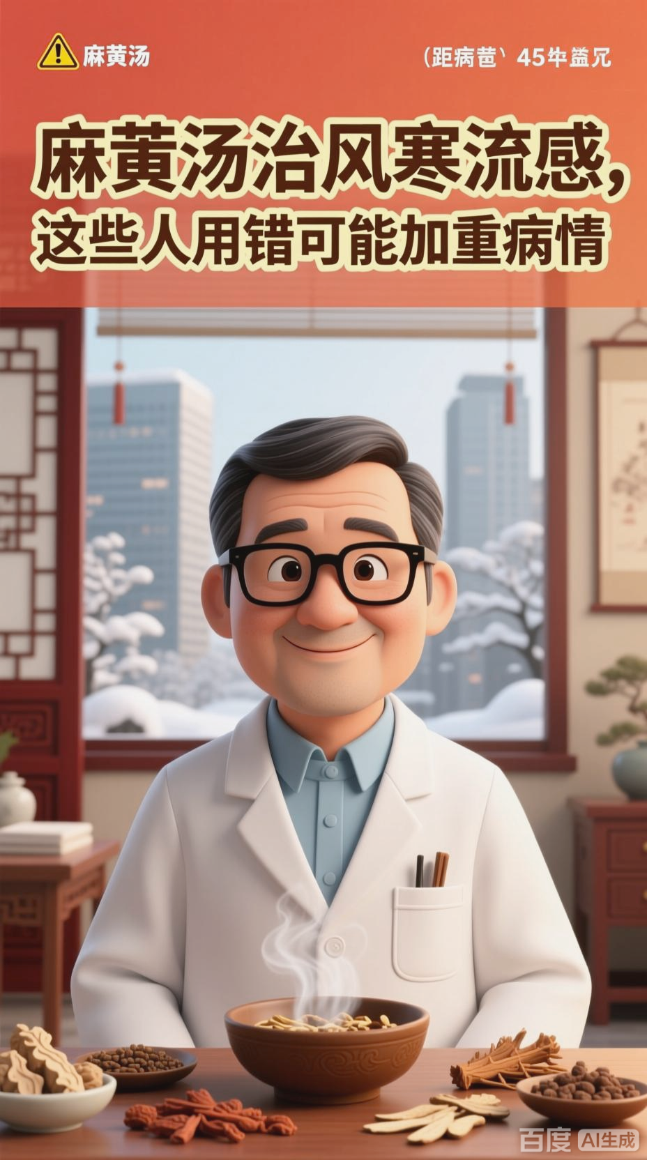 麻黄汤治风寒,慎用人群需知晓