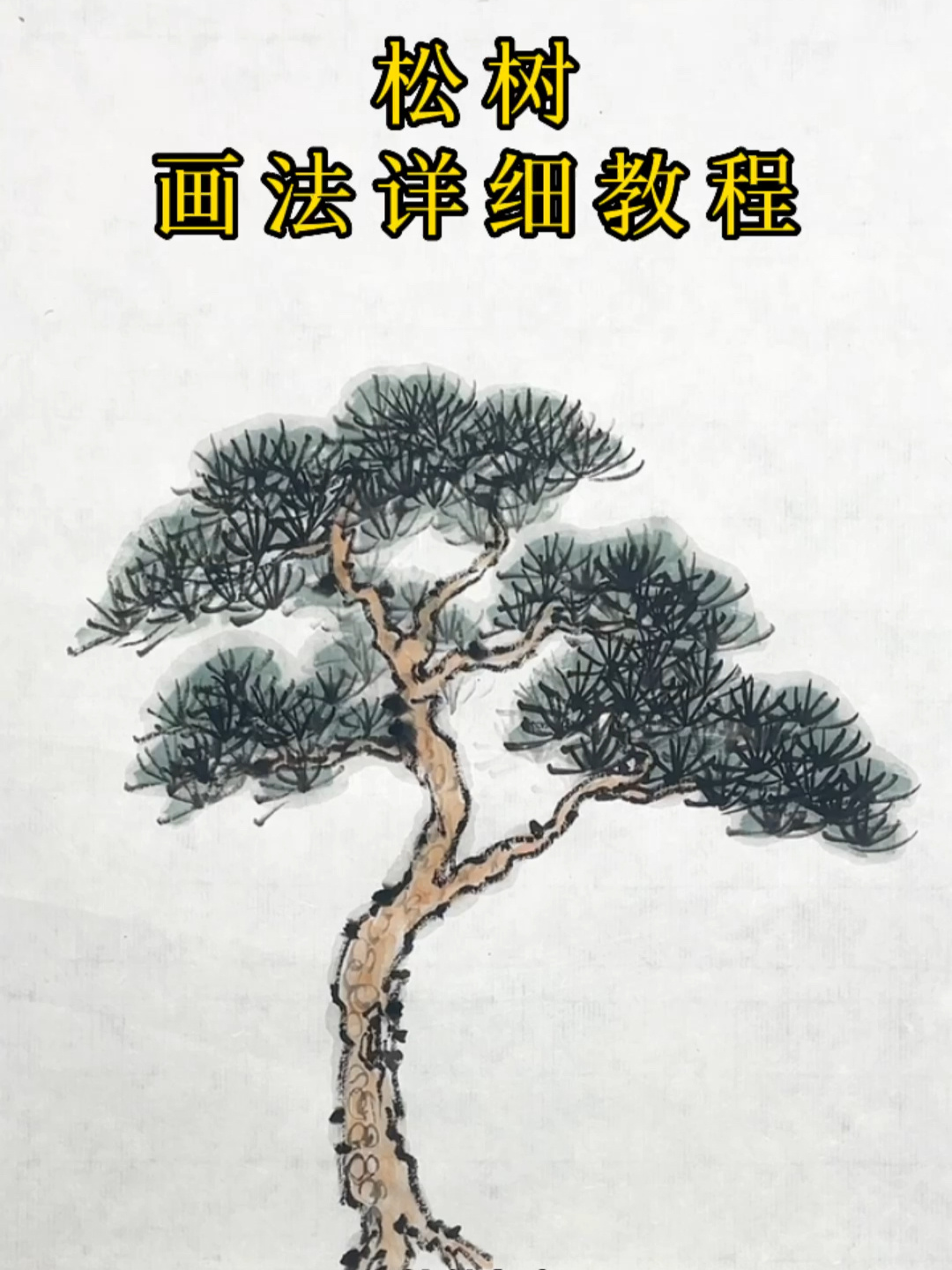 松树画法详细教程
