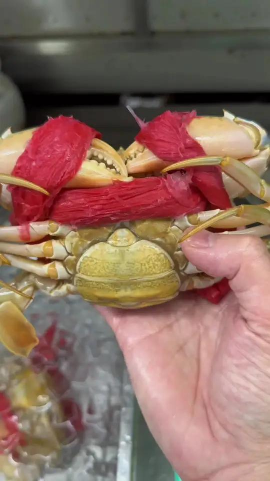 原只蒸黄油蟹 美食螃蟹寻味烟火气