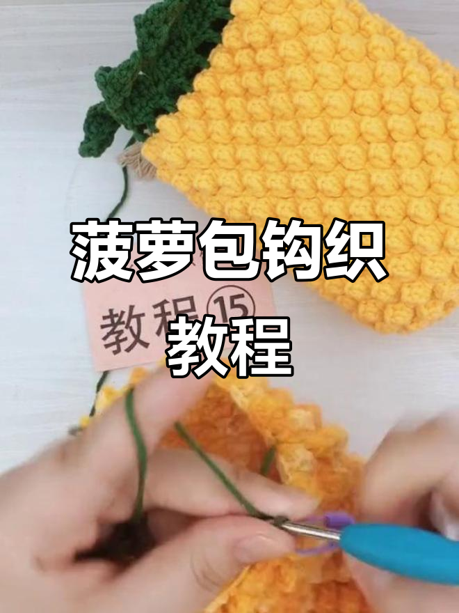 菠萝包编织技巧全解析,轻松学会这些步骤