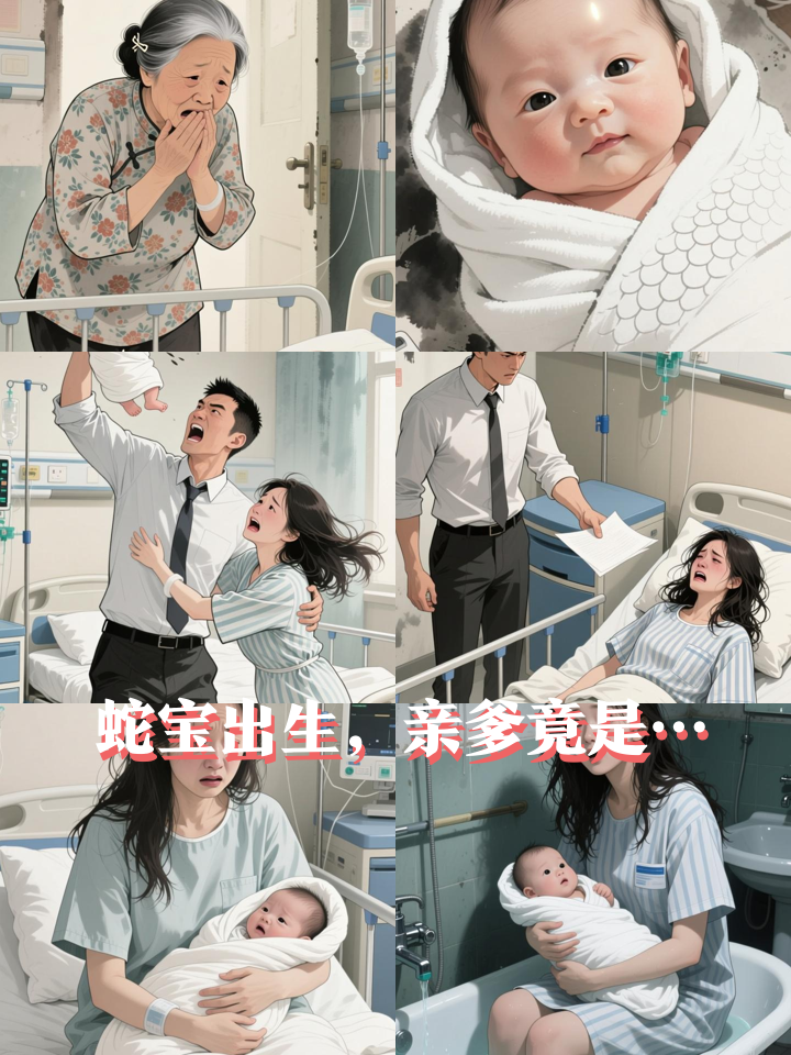 十月怀胎生下蛇宝,DNA检测结果让全家炸锅!