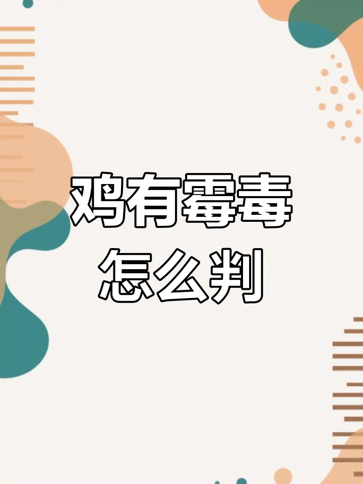 如何判断鸡是否感染霉菌毒素?看粪便、肠道和肝脏变化