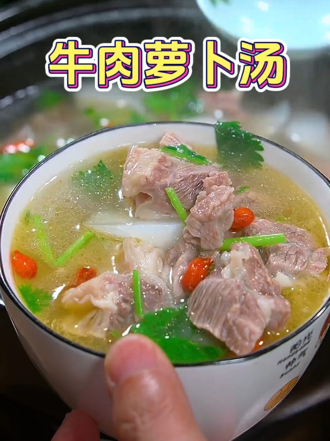 牛肉萝卜汤的做法