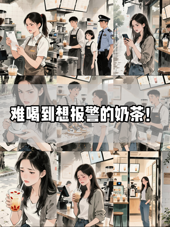 买了一杯全网最难喝奶茶，结果发现老板是我前任！