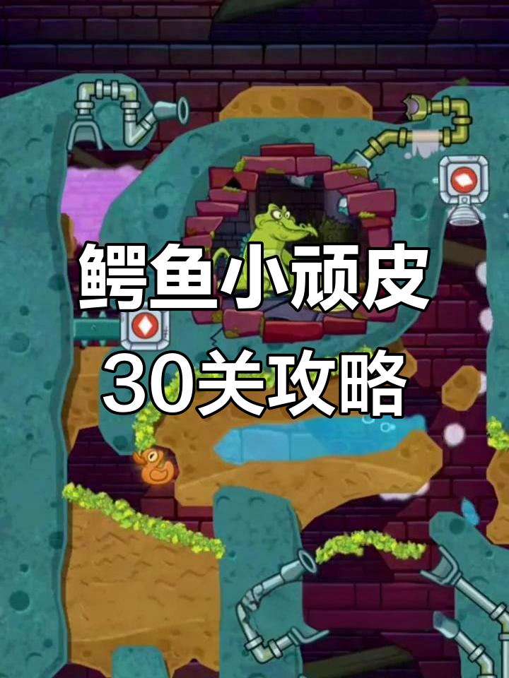 鳄鱼小顽皮爱洗澡30关通关技巧,汉化版助你轻松过关