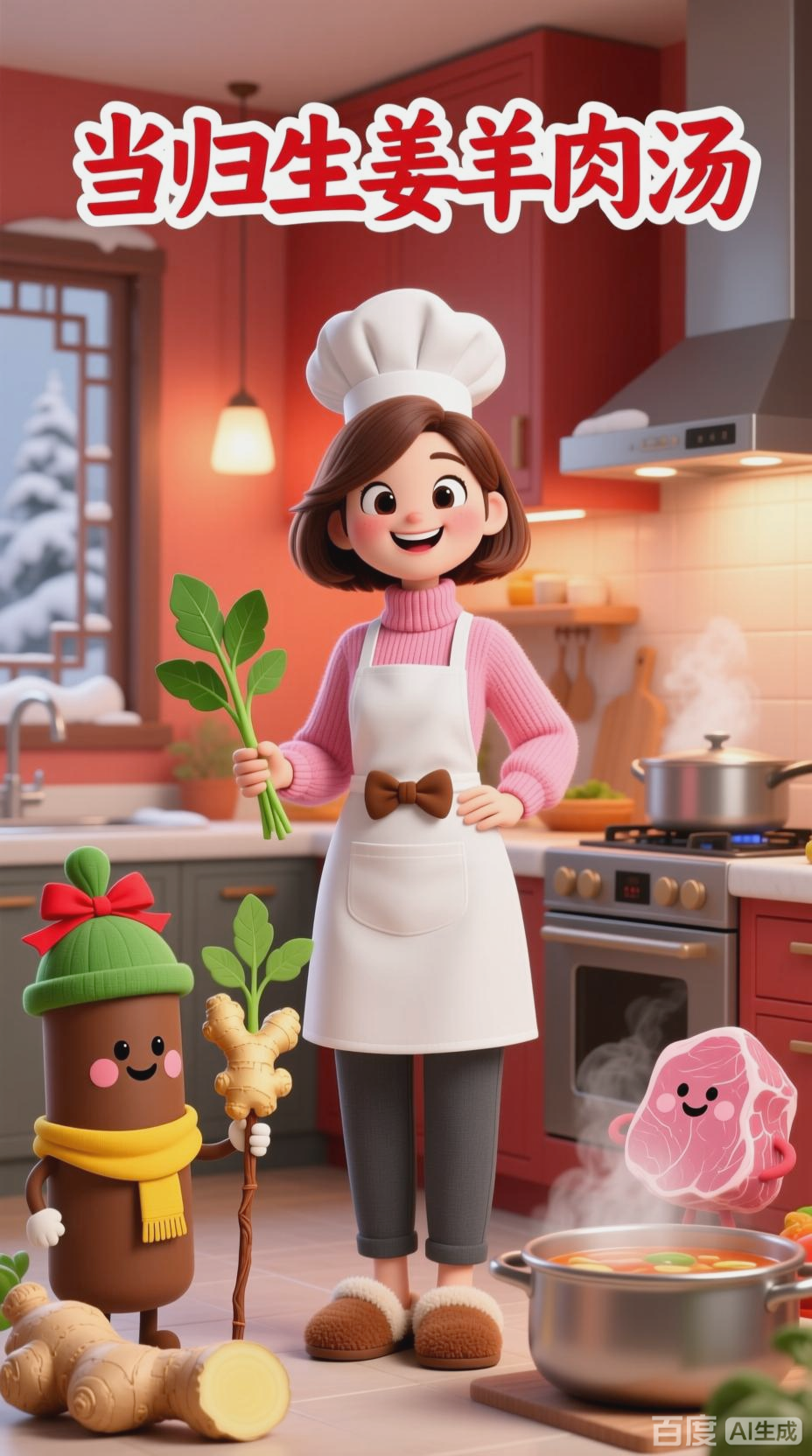 当归生姜羊肉汤，温补气血好帮手