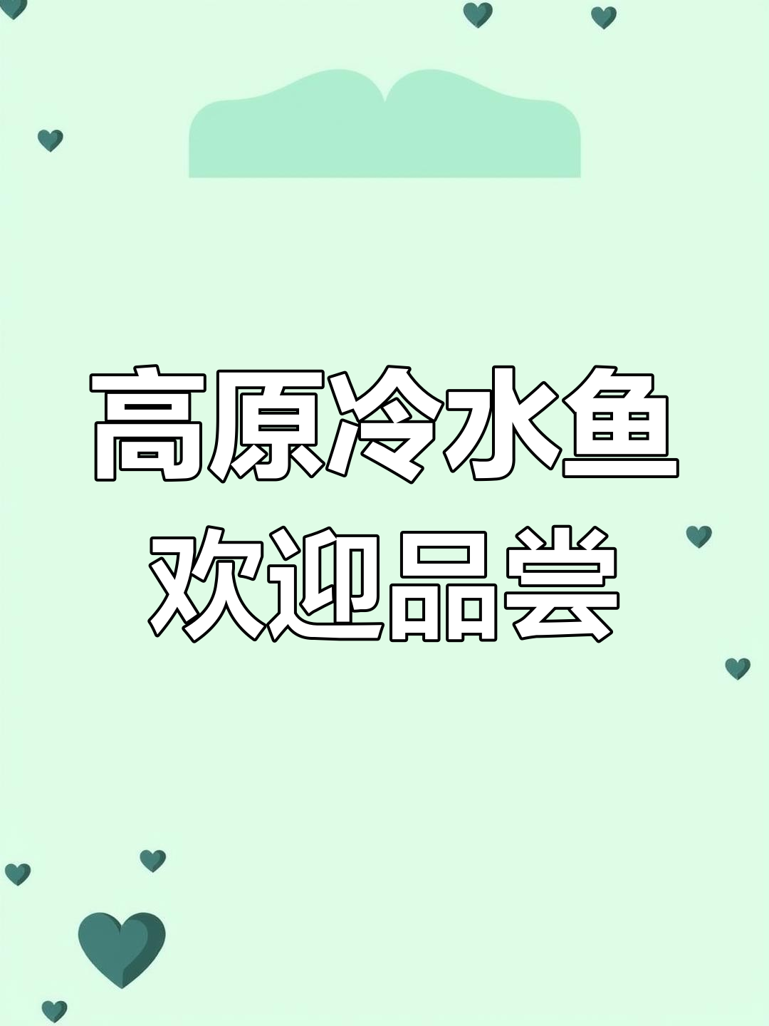 海拔3100米的高原冷水鱼,原生美味等你来尝