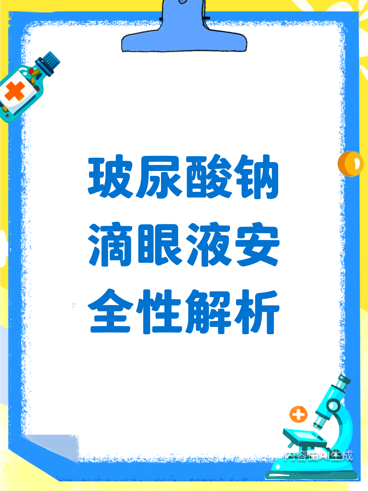 玻尿酸钠滴眼液,真的安全无忧吗?