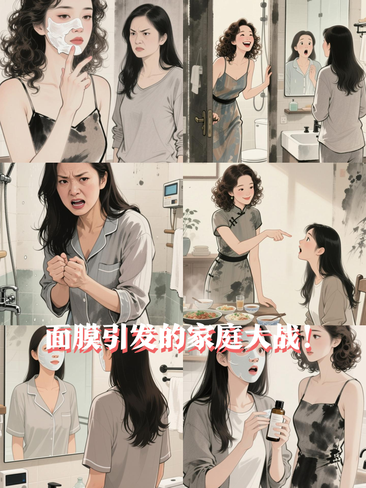 弟媳偷用我的鱼子酱面膜，结局反转惊呆全家！