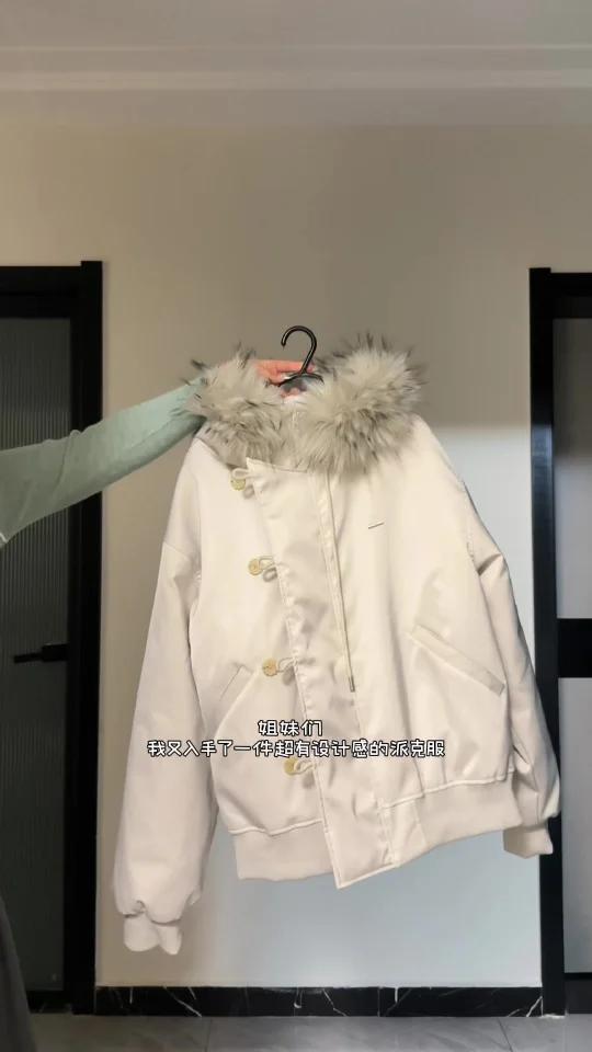 大码冬日派克服分享好暖和呀蛮有感觉的