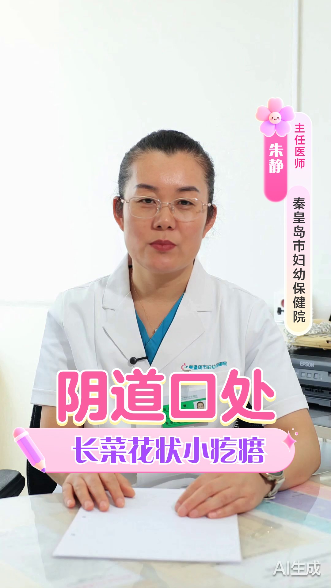 阴道口处长菜花状小疙瘩