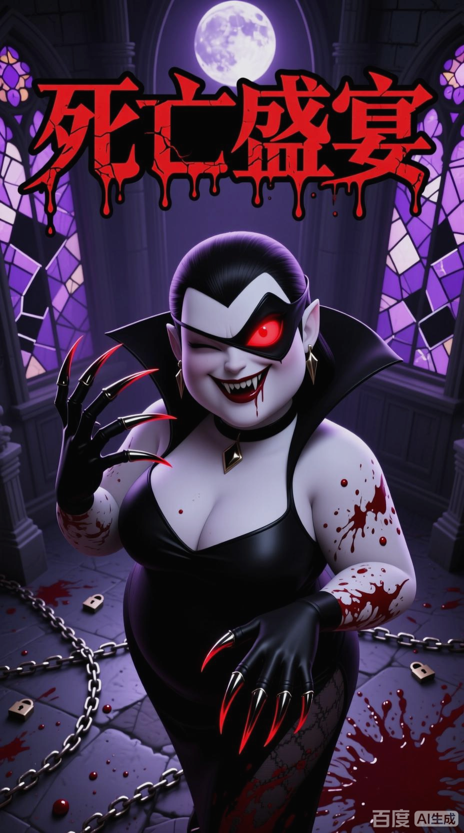 女反派暴力制胜，柔弱女主断气