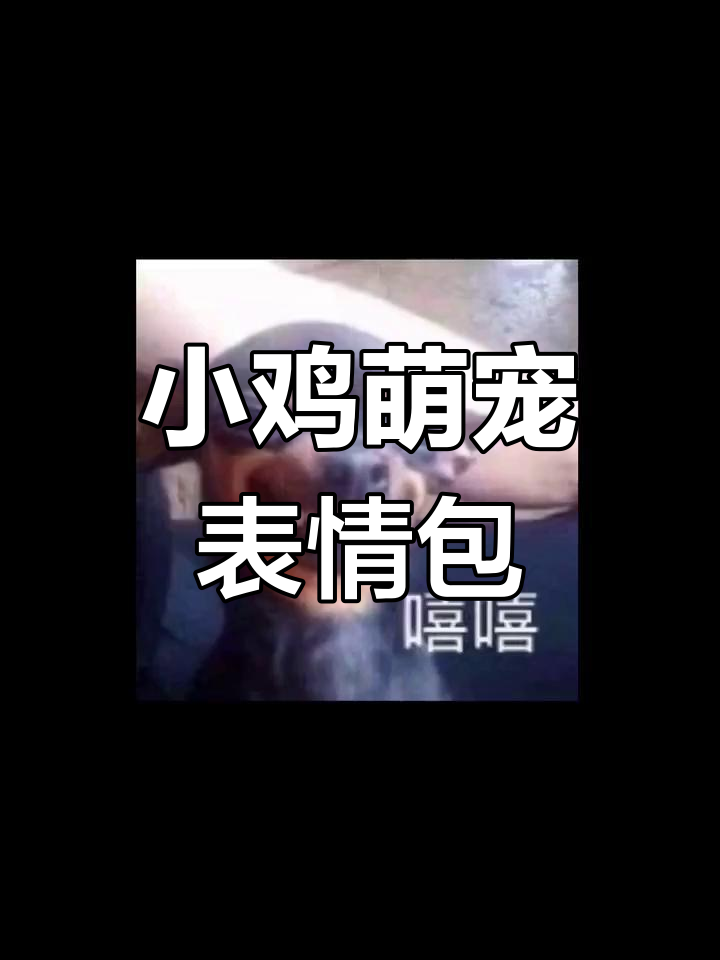 魔性小鸡表情包来袭