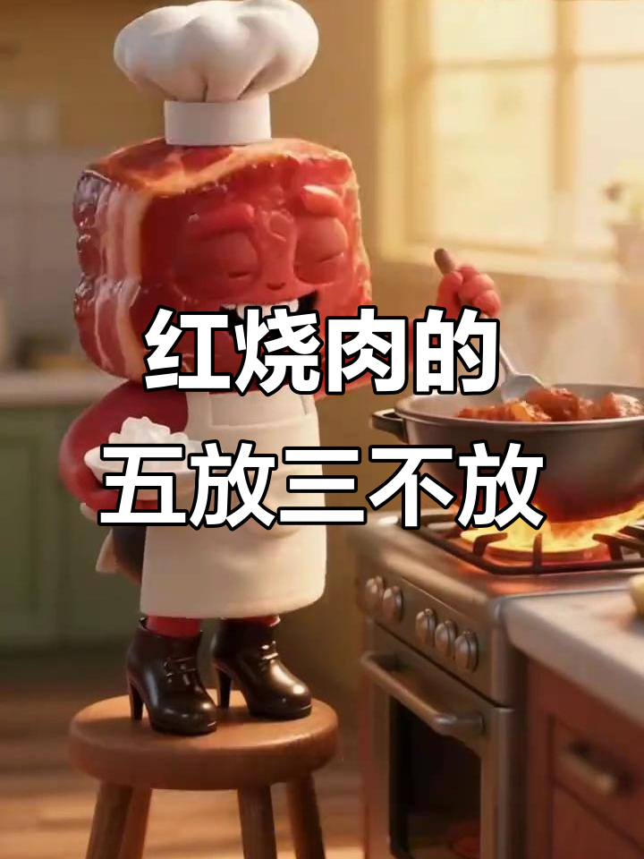 做红烧肉必放5样,不放这3个秘诀让你更美味