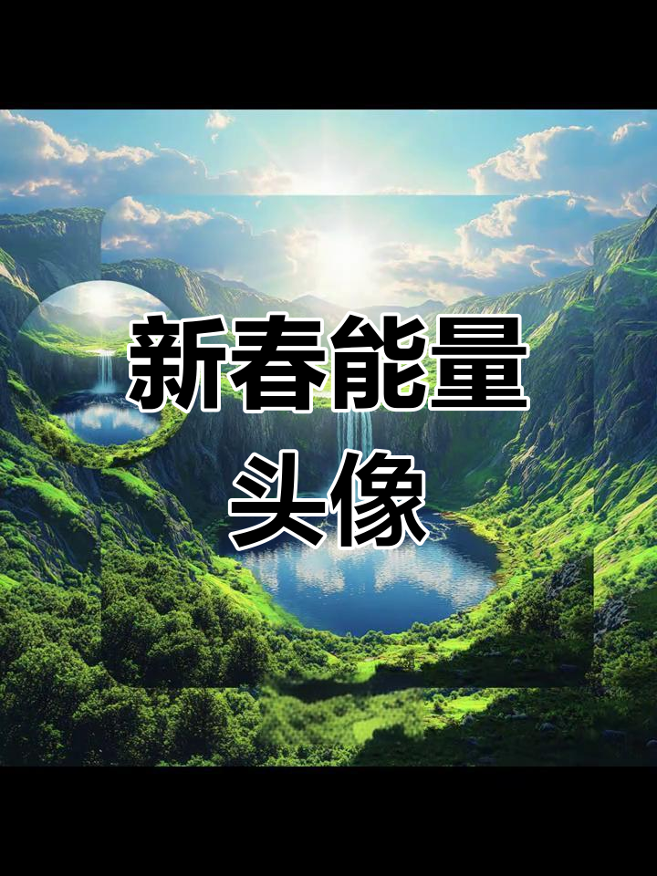 2025年新年头像,事业蒸蒸日上,幸运满满!