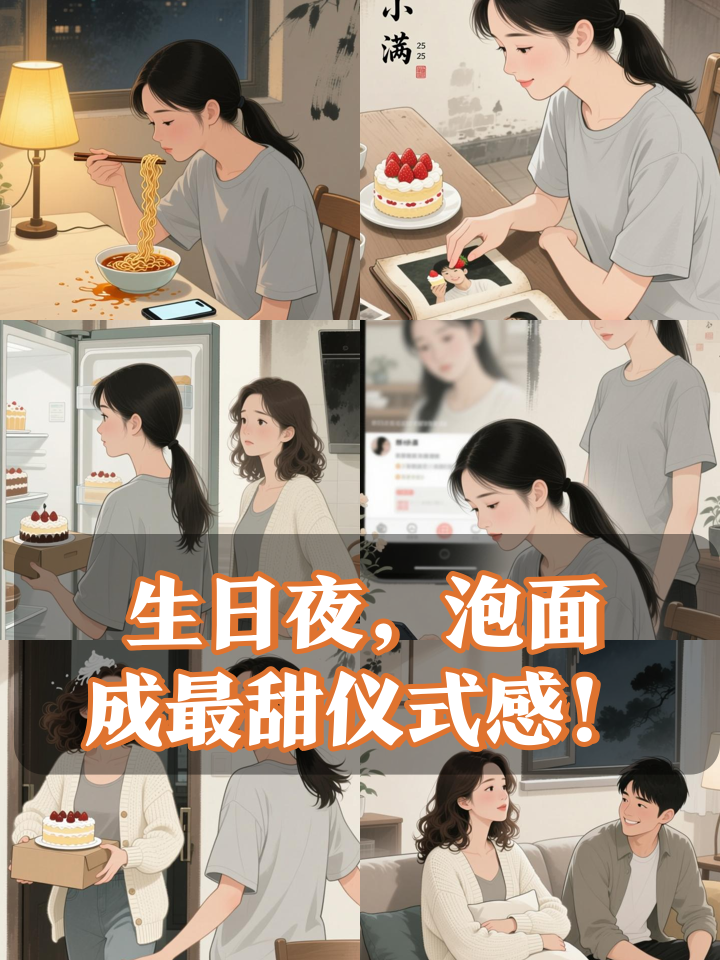 生日当天拒绝蛋糕,她用一碗泡面解锁最暖庆生方式!
