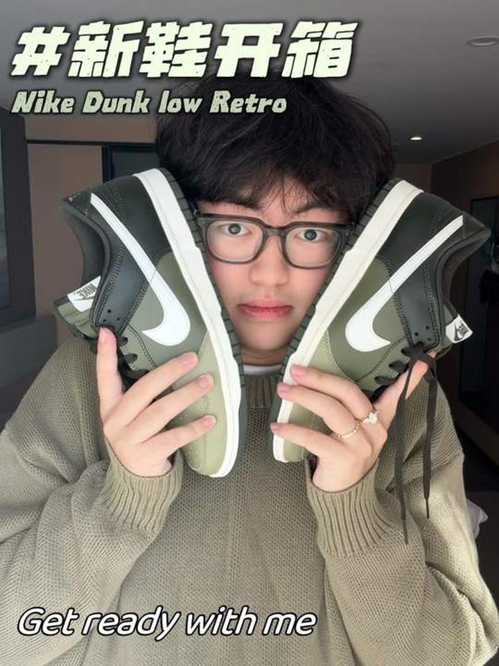 秋冬第一双鞋OOTD，好久没穿nike这套超爱！