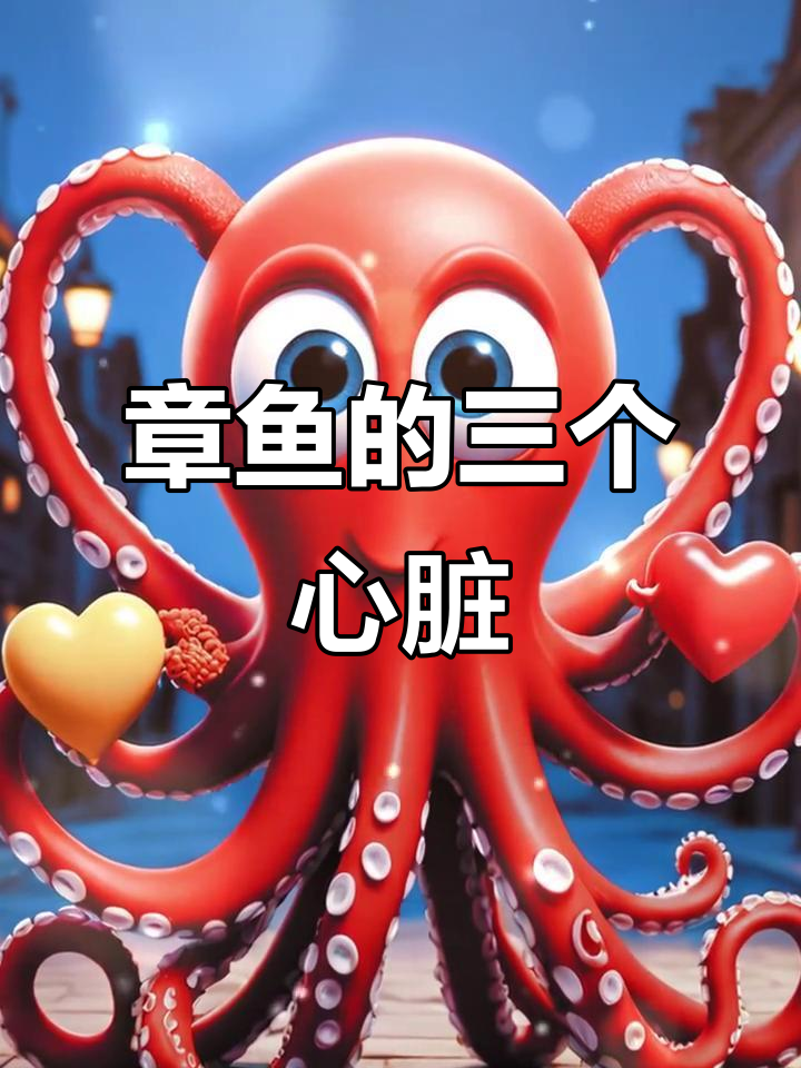 章鱼为什么有三个心脏?揭秘它们的独特生理结构
