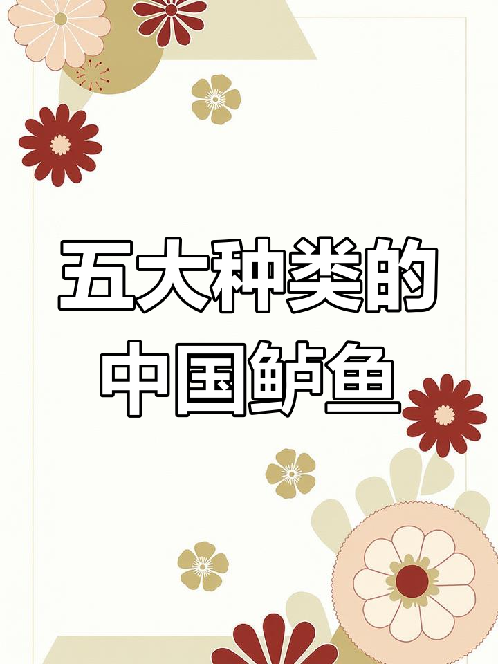 中国鲈鱼种类解析,五种可长至1.5米