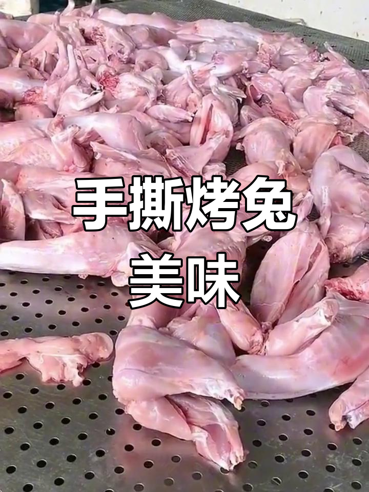 新鲜兔肉多种做法,麻辣烤全兔都好吃