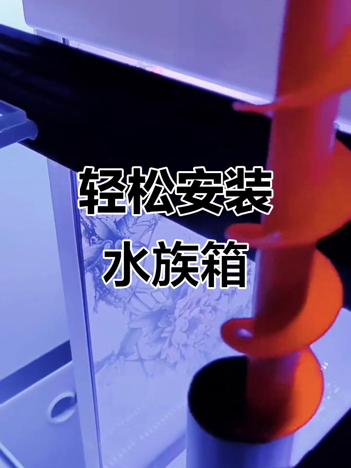 水族箱安装全流程,简单几步搞定