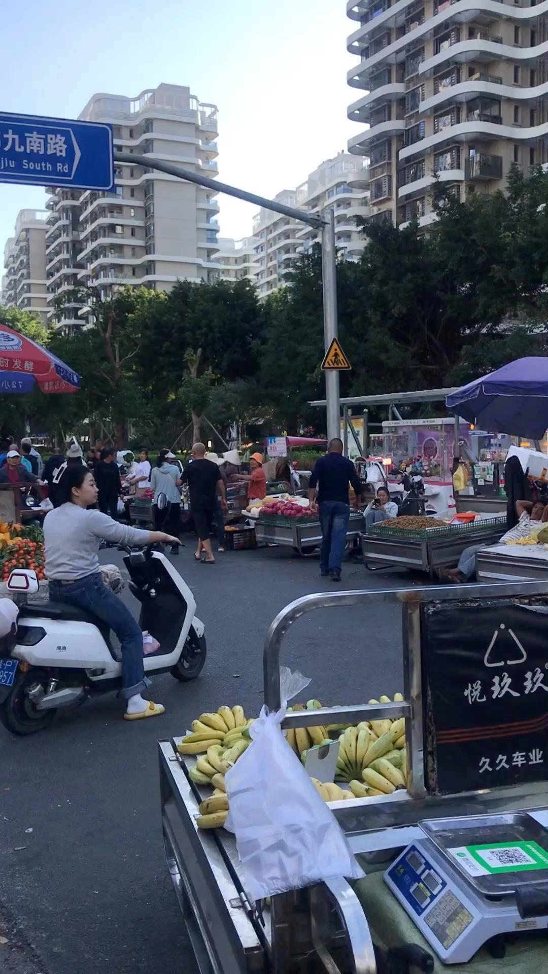海花岛菜篮子生鲜市场～市井生活,热闹非凡的人间烟火气!