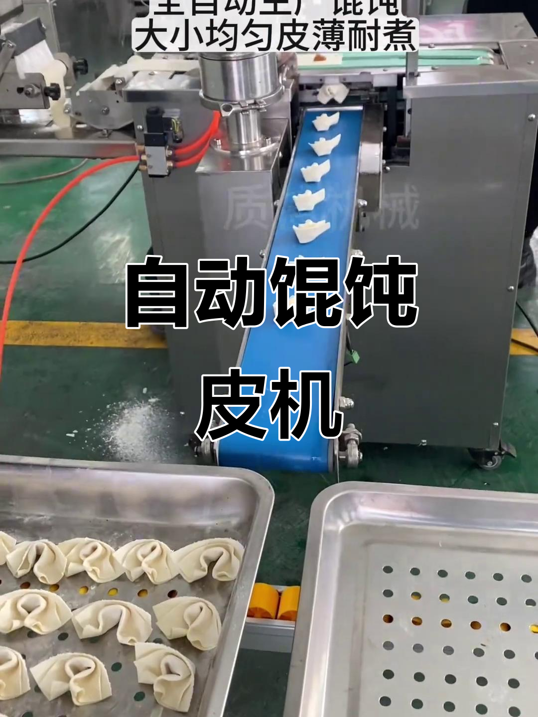全自动馄饨机,轻松搞定云吞皮,厂家直销!