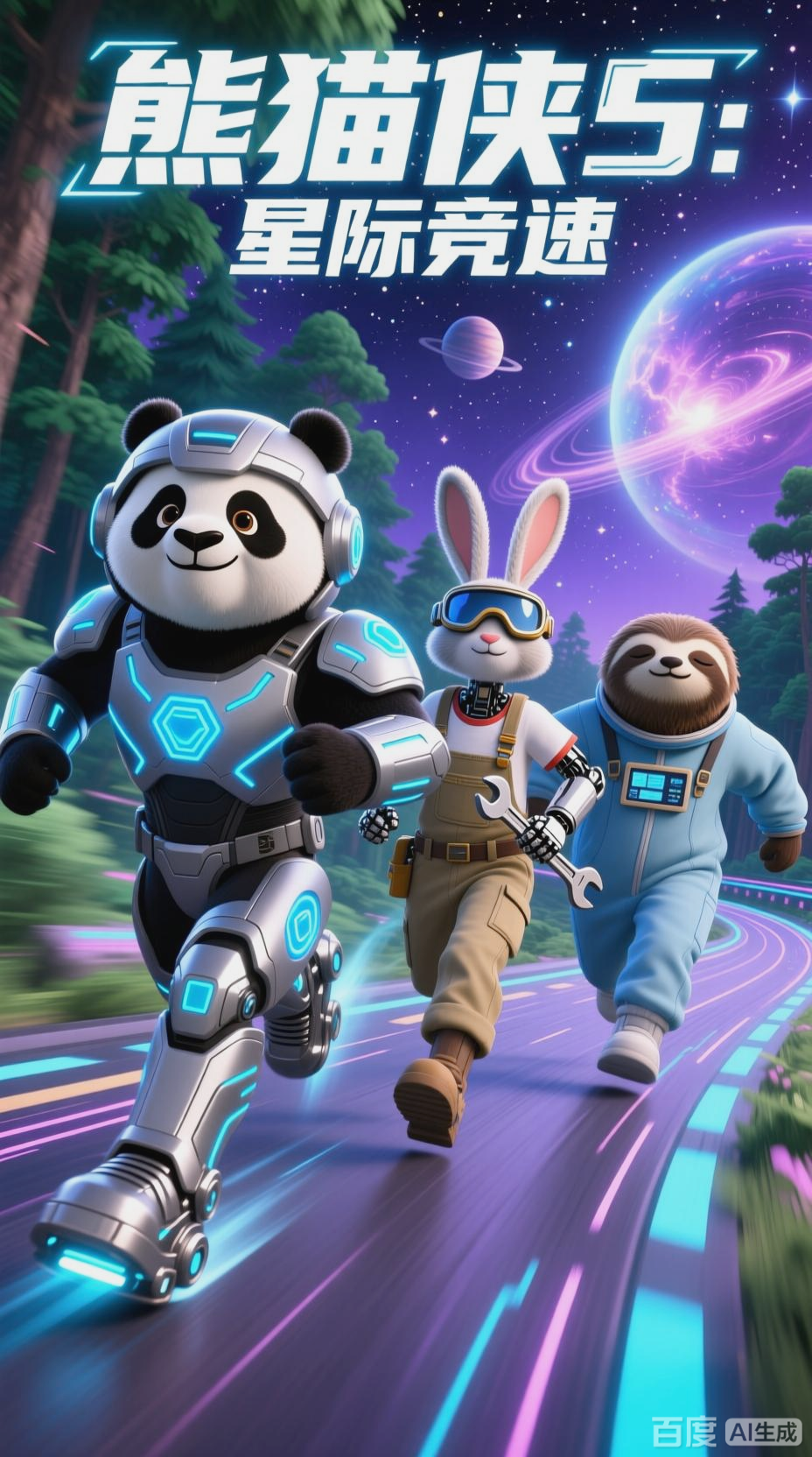 熊猫侠:星环竞速,国漫新巅峰