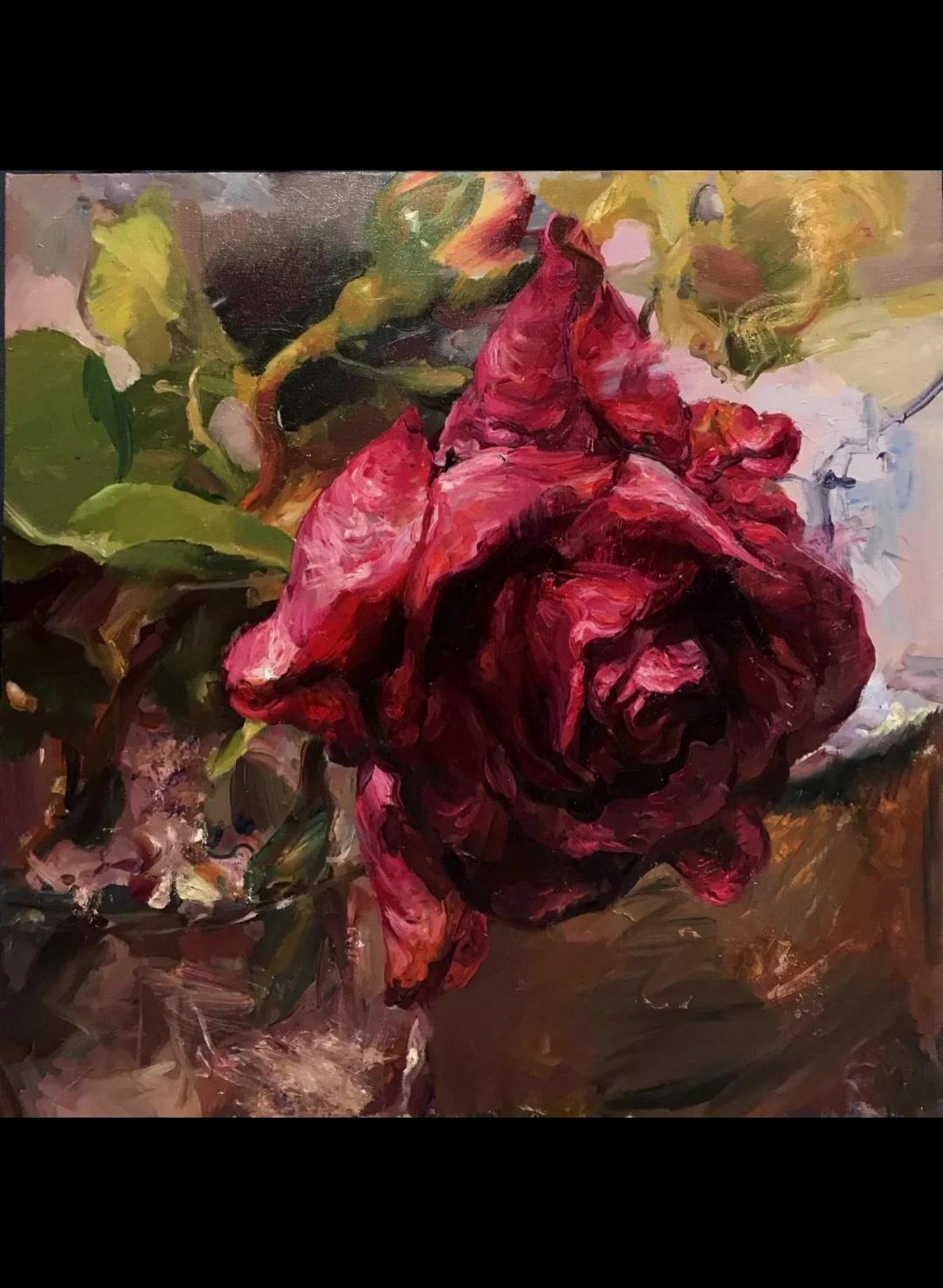 俄罗斯抽象画家科斯佳·卢帕莫夫人物油画艺术作品欣赏!