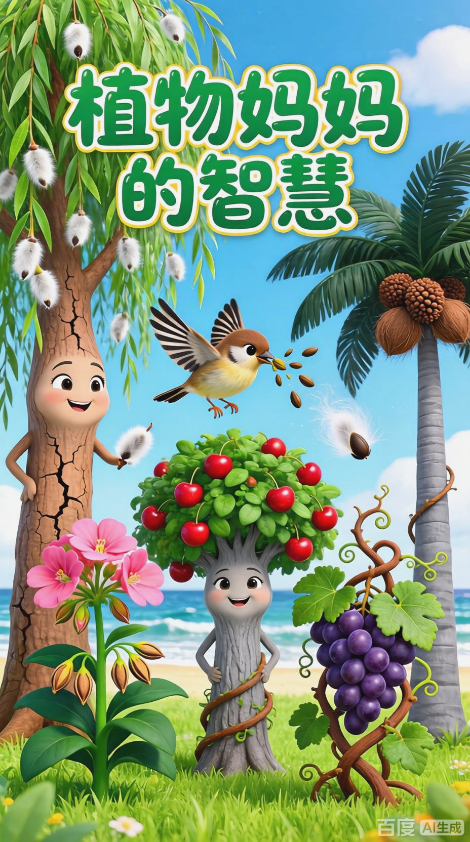 植物妈妈的神操作！种子传播方式让你大开眼界