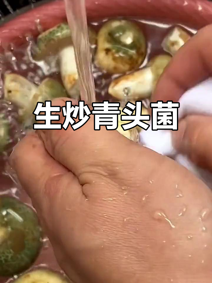 青头菌炒出美味,口感鲜美让人停不下来