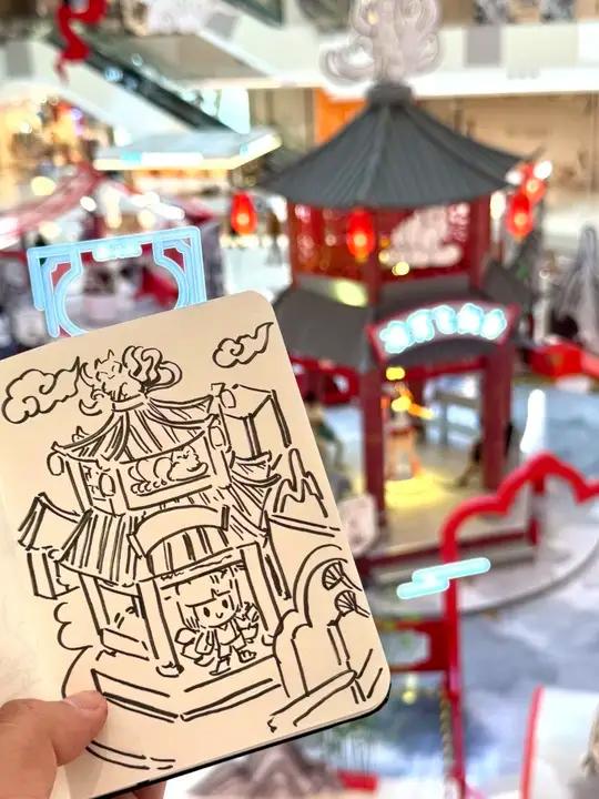 挑战画100张速写 之非人哉神仙同游