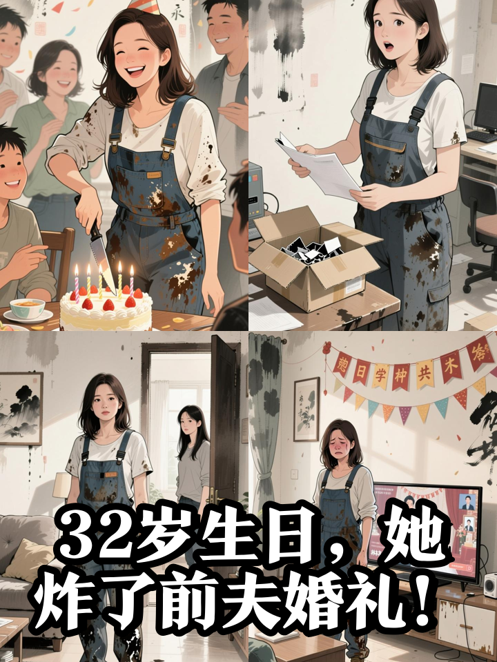 32岁生日收到离婚协议，她开着铲车冲进前夫婚礼现场