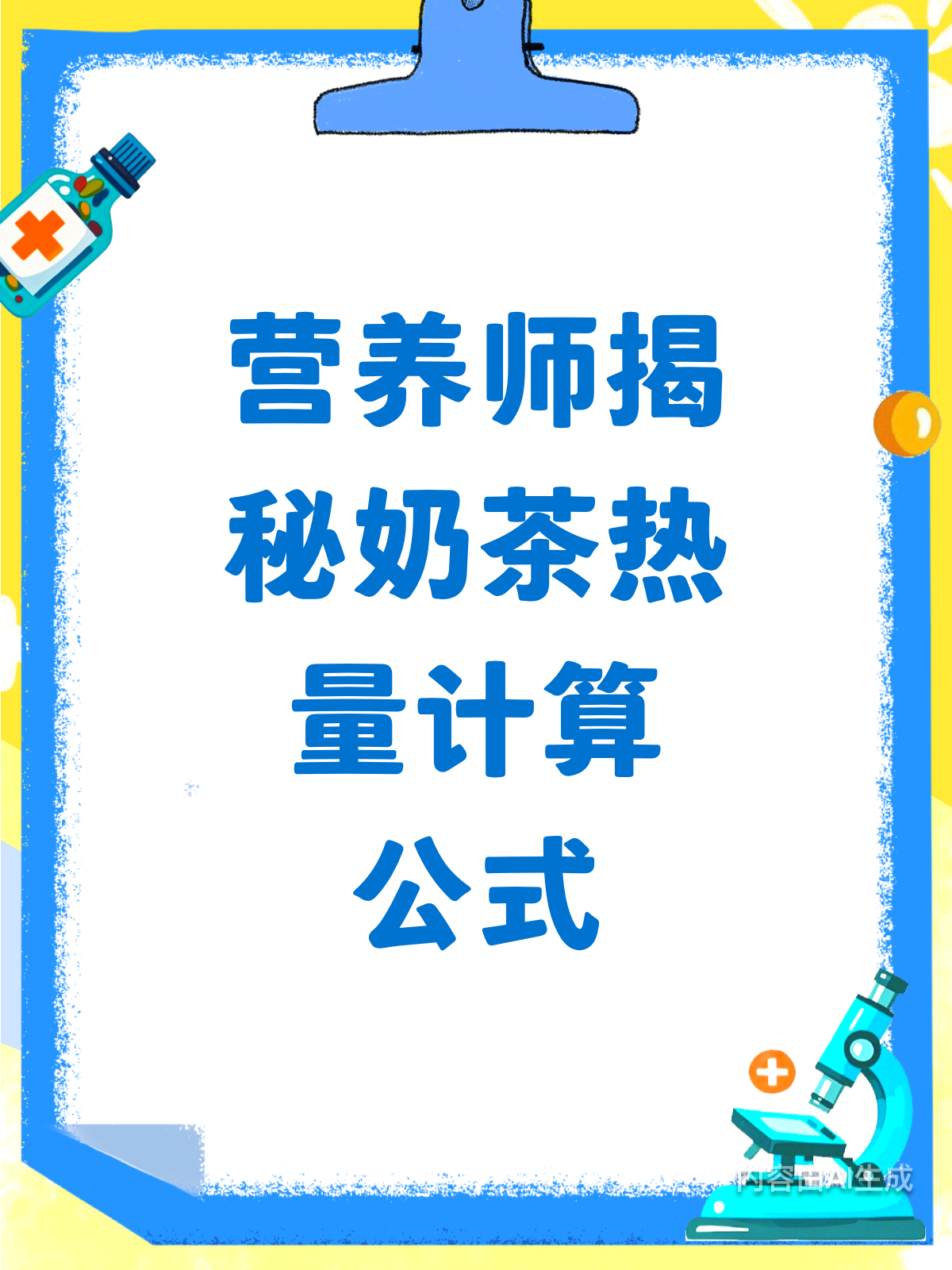 营养师揭秘:奶茶热量这样算!