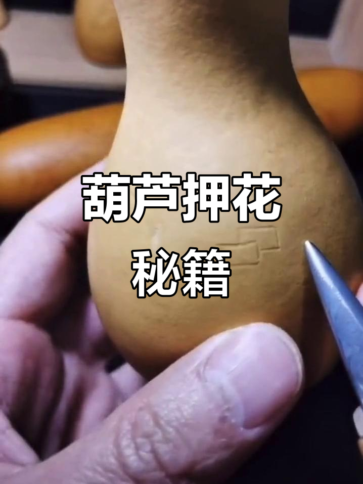 葫芦押花技巧:层次与刀法,直播分享精彩内容
