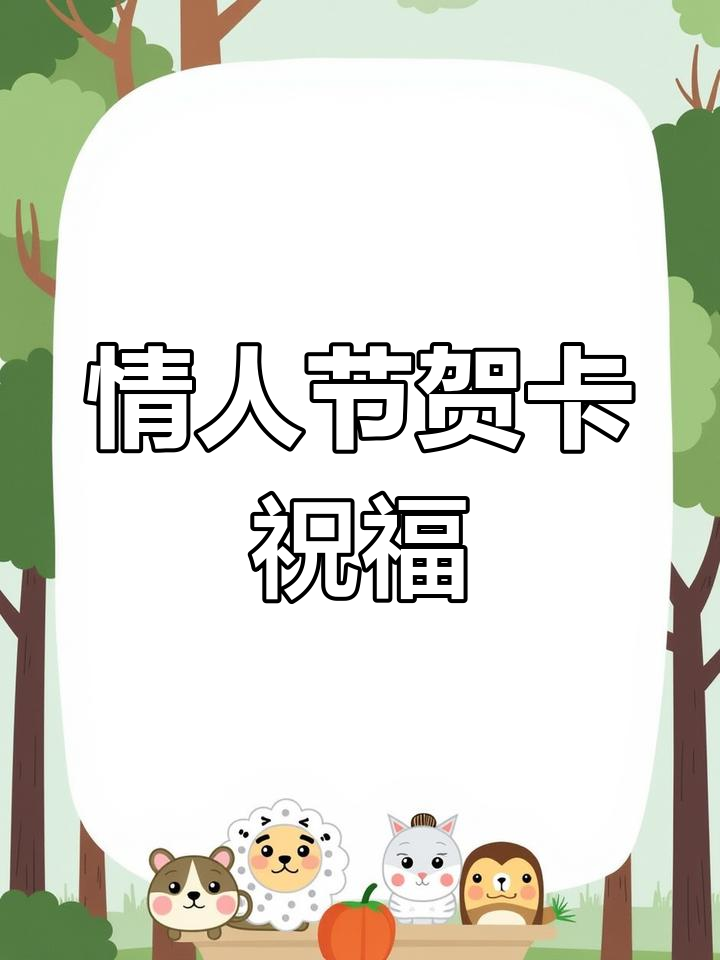 情人节贺卡创意文案,送女友的浪漫礼物