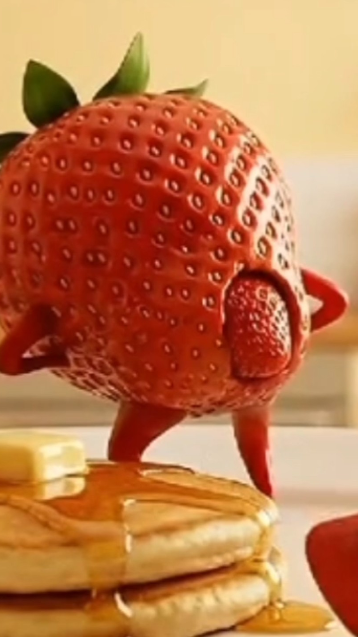 看食物拉便便（做蛋糕篇）
