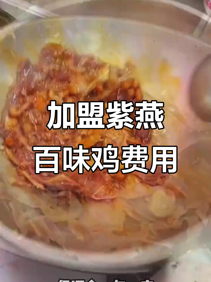 开一家紫燕百味鸡店,投资成本大揭秘!