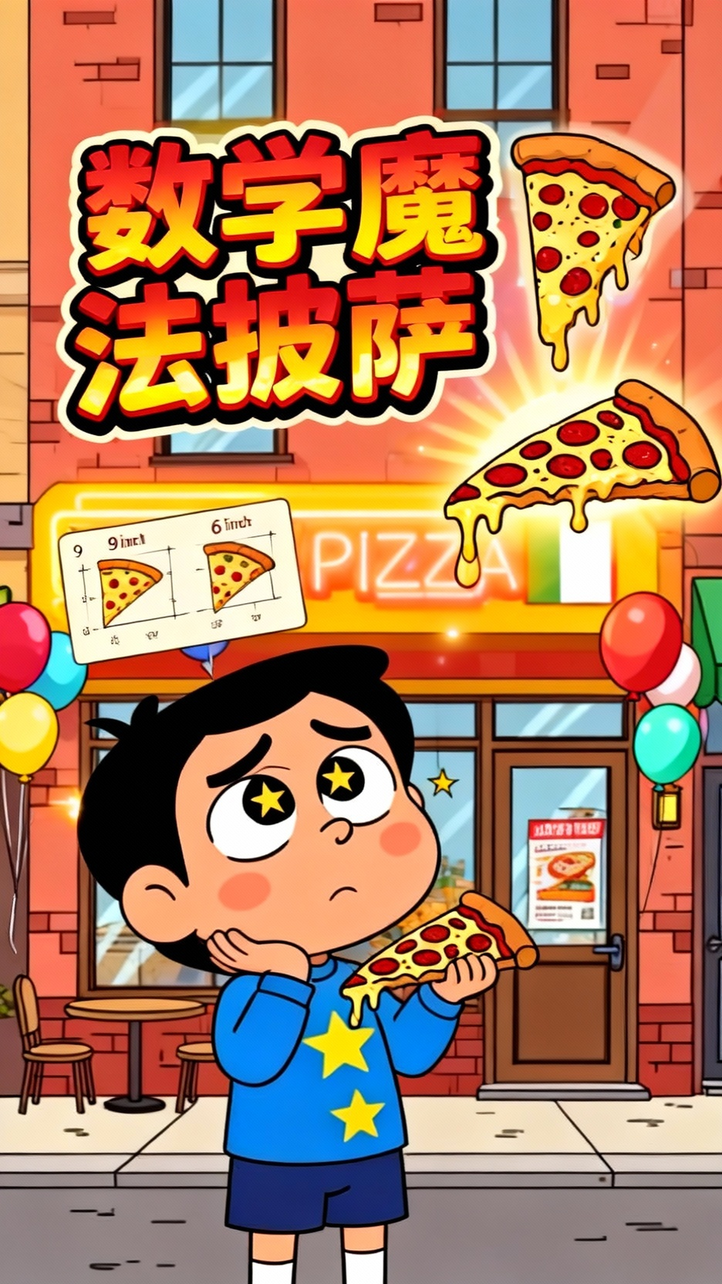 圆的面积微课:披萨店里的数学