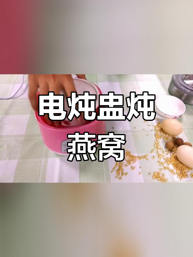 电炖盅燕窝滋补汤
