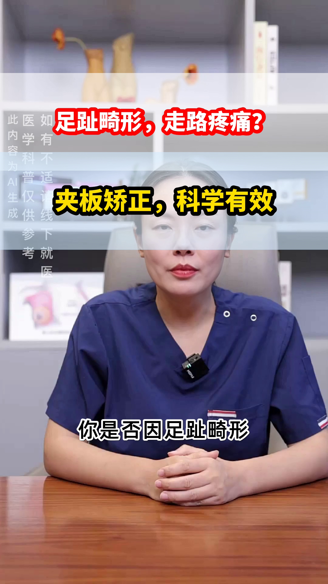 畸形足趾矫正,夹板真的有用?