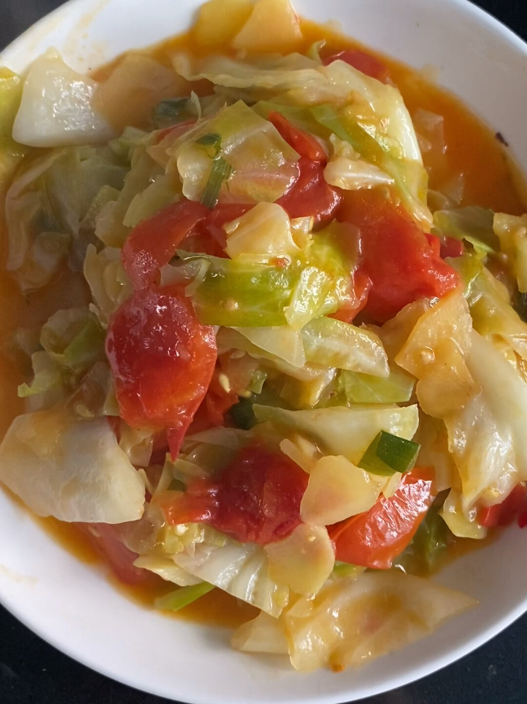 土豆片大头菜炒柿子超下饭