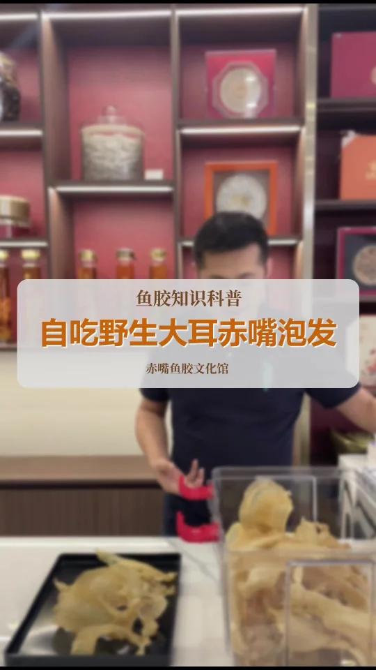 野生大耳赤嘴公泡发过程