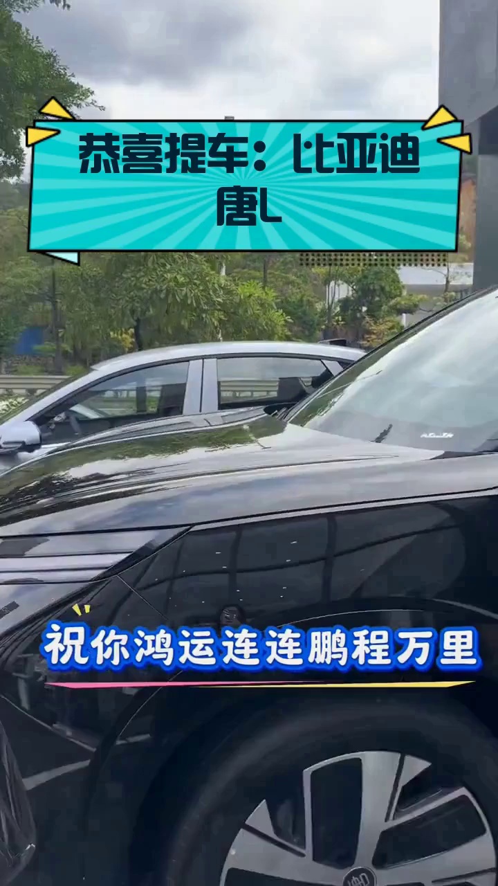 恭喜提车:比亚迪唐L