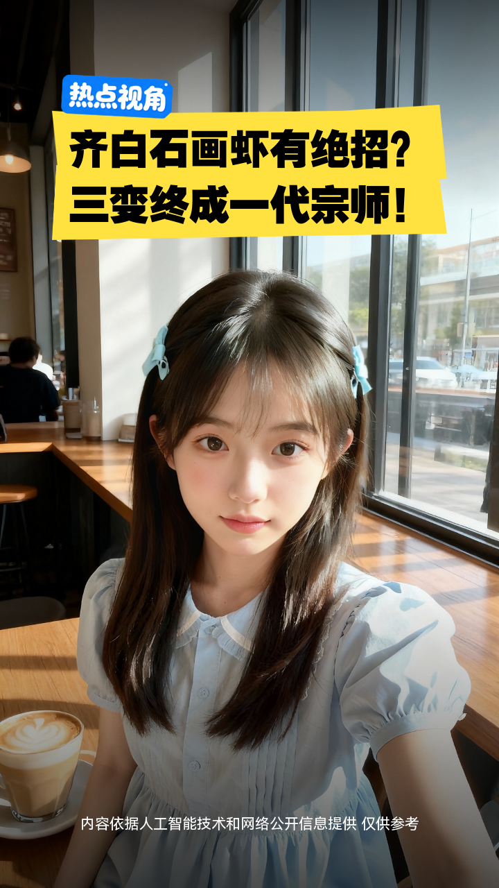 齐白石画虾有绝招?三变终成一代宗师!