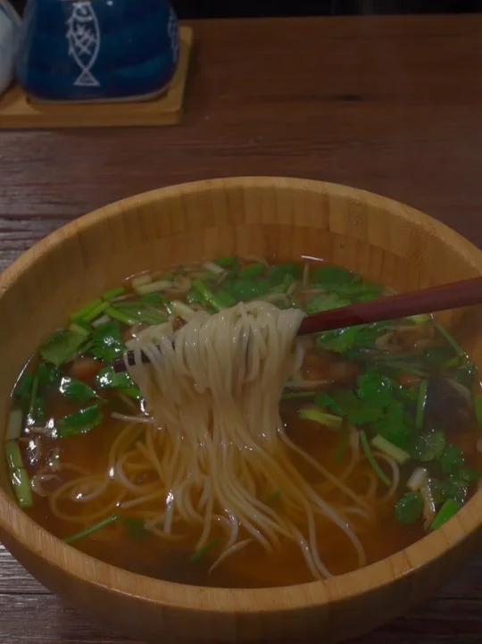 懒人汤面的做法